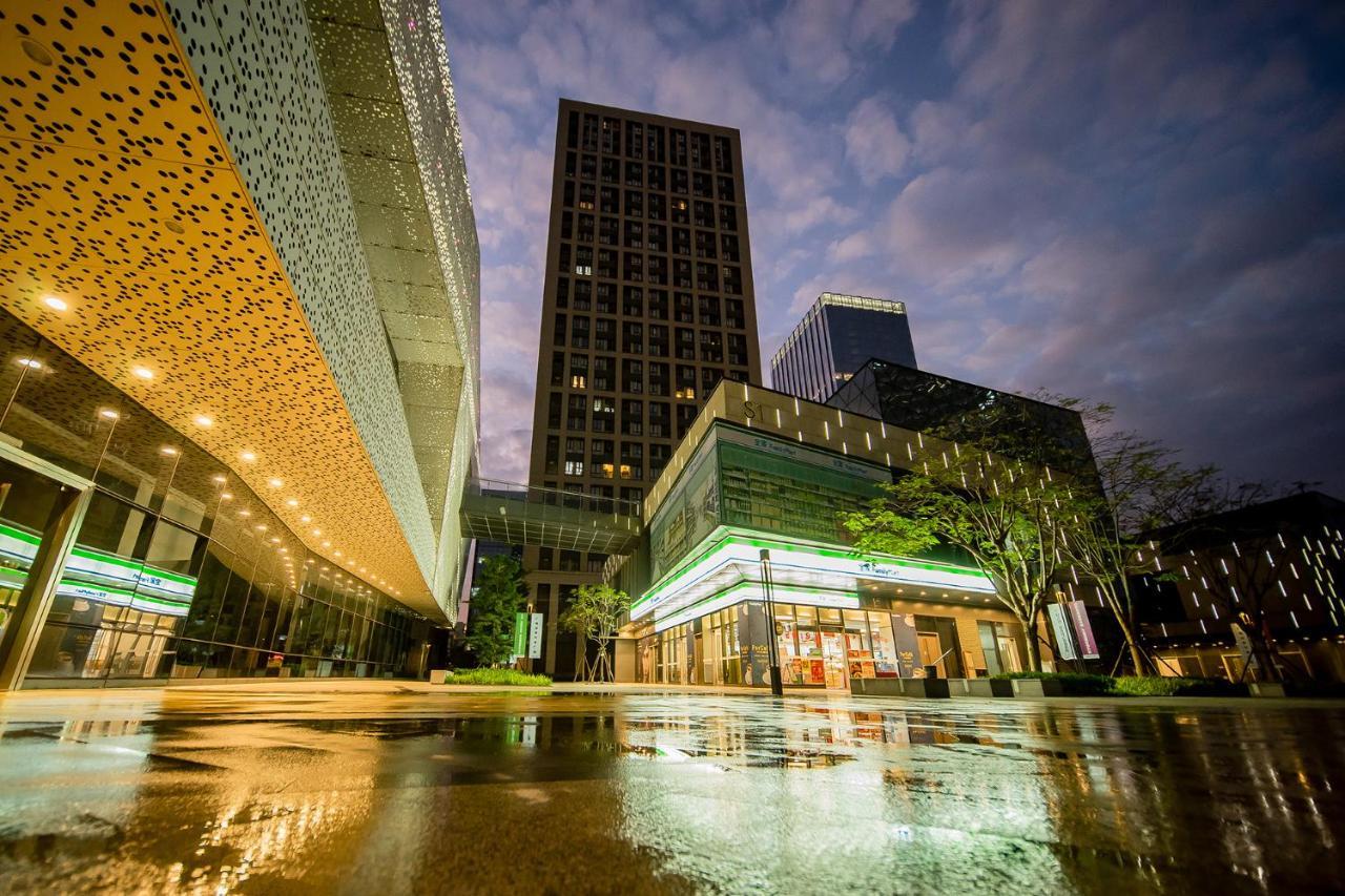 Guangzhou Laiste Aparthotel Science City Greenland Central Plaza Branch - Free Shuttle Bus To Canton Fair Complex During Canton Fair Period Eksteriør billede