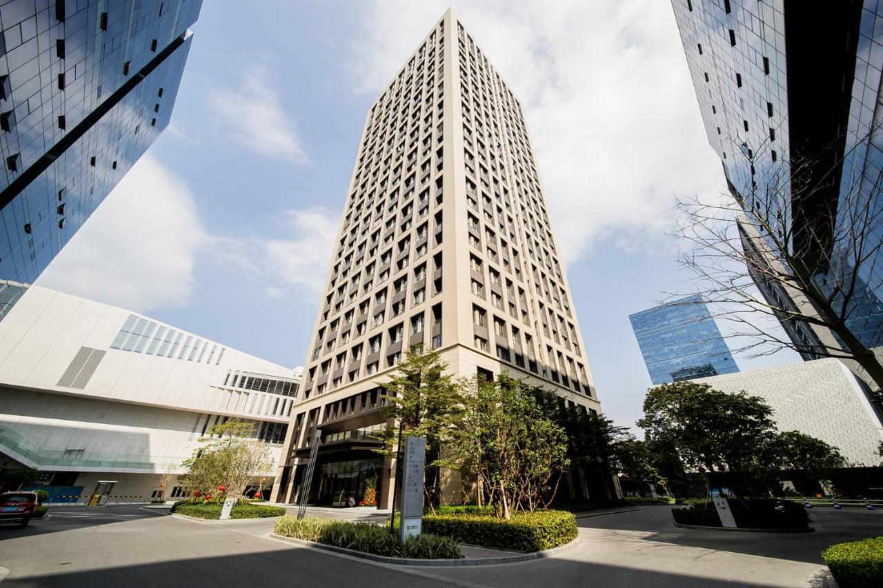 Guangzhou Laiste Aparthotel Science City Greenland Central Plaza Branch - Free Shuttle Bus To Canton Fair Complex During Canton Fair Period Eksteriør billede