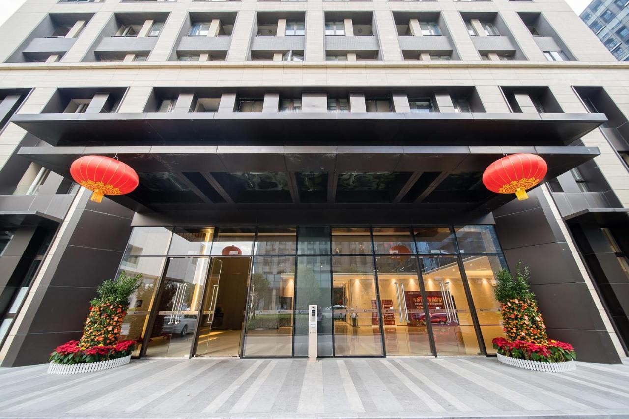 Guangzhou Laiste Aparthotel Science City Greenland Central Plaza Branch - Free Shuttle Bus To Canton Fair Complex During Canton Fair Period Eksteriør billede