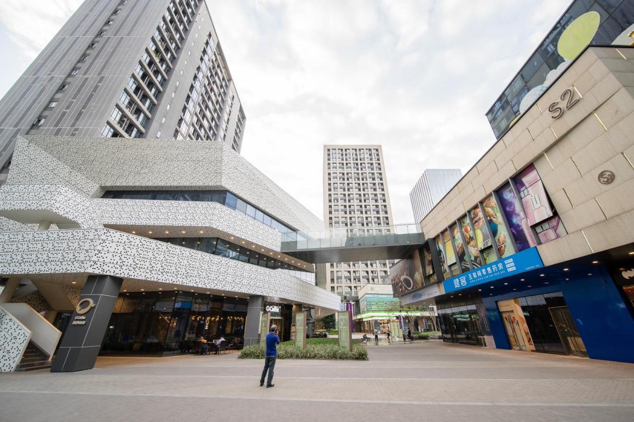 Guangzhou Laiste Aparthotel Science City Greenland Central Plaza Branch - Free Shuttle Bus To Canton Fair Complex During Canton Fair Period Eksteriør billede