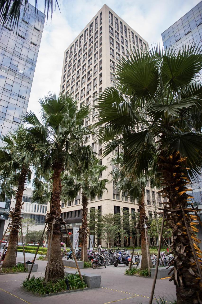Guangzhou Laiste Aparthotel Science City Greenland Central Plaza Branch - Free Shuttle Bus To Canton Fair Complex During Canton Fair Period Eksteriør billede