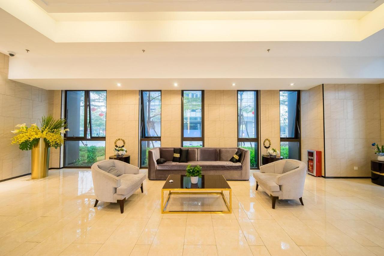 Guangzhou Laiste Aparthotel Science City Greenland Central Plaza Branch - Free Shuttle Bus To Canton Fair Complex During Canton Fair Period Eksteriør billede