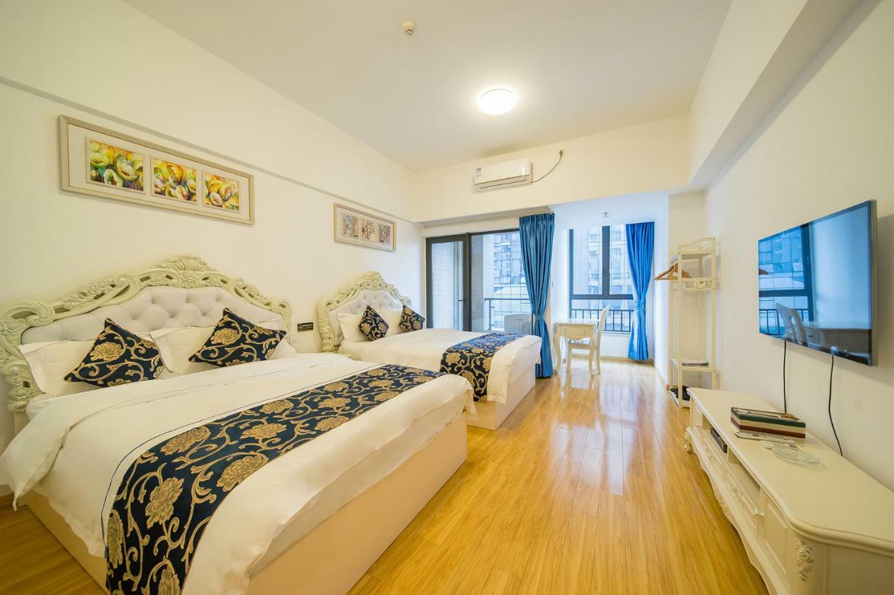 Guangzhou Laiste Aparthotel Science City Greenland Central Plaza Branch - Free Shuttle Bus To Canton Fair Complex During Canton Fair Period Eksteriør billede
